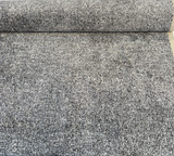 Thinking Differently Jasper Latex Backed Swavelle Upholstery Fabric - Salt-And-Pepper Boucle Texture, 56" Width (1 Yard)
