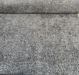 Thinking Differently Jasper Latex Backed Swavelle Upholstery Fabric - Salt-And-Pepper Boucle Texture, 56" Width (1 Yard)