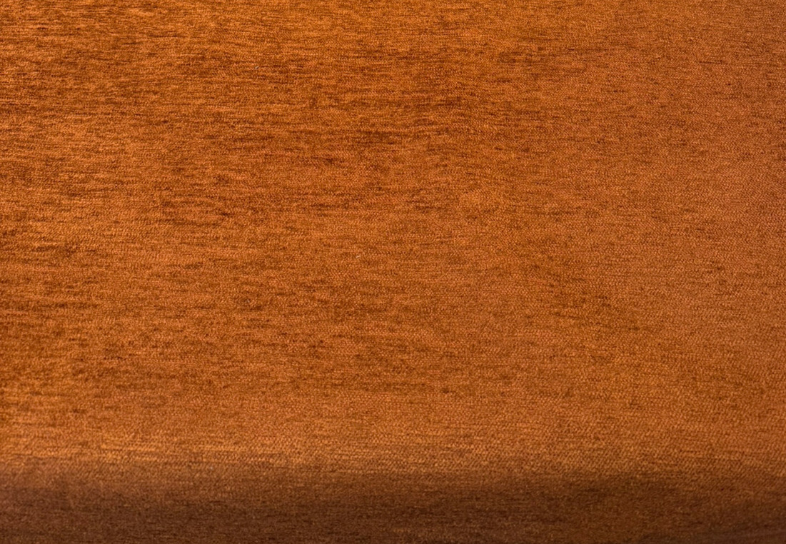 Cuddle Chenille Fabric - Tawny Rust, 54" Width (1 Yard)