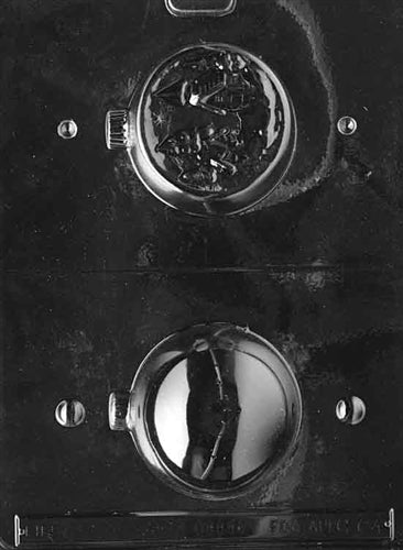 Christmas Ornament With Country Scene Chocolate Mold