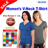 Gildan® Softstyle Women’s V-Neck T-Shirt
