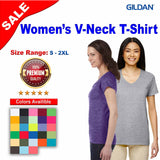 Gildan® Softstyle Women’s V-Neck T-Shirt