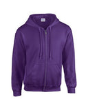 Gildan Heavy Blend Full Zip Hoodie - Cotton Blend Everyday Wear