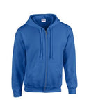 Gildan Heavy Blend Full Zip Hoodie - Cotton Blend Everyday Wear