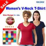 Gildan® Softstyle Women’s V-Neck T-Shirt