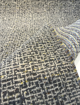Highlander Greystone Acrylic Fabric - Greystone And Cream Tweed, 54" Width (1 Yard)