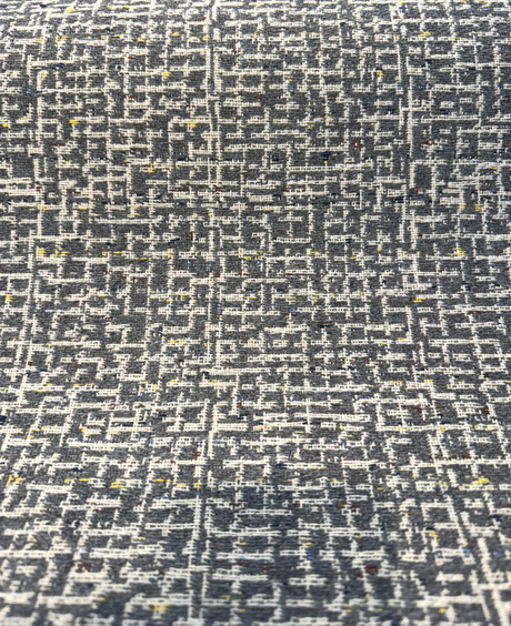 Highlander Greystone Acrylic Fabric - Greystone And Cream Tweed, 54" Width (1 Yard)