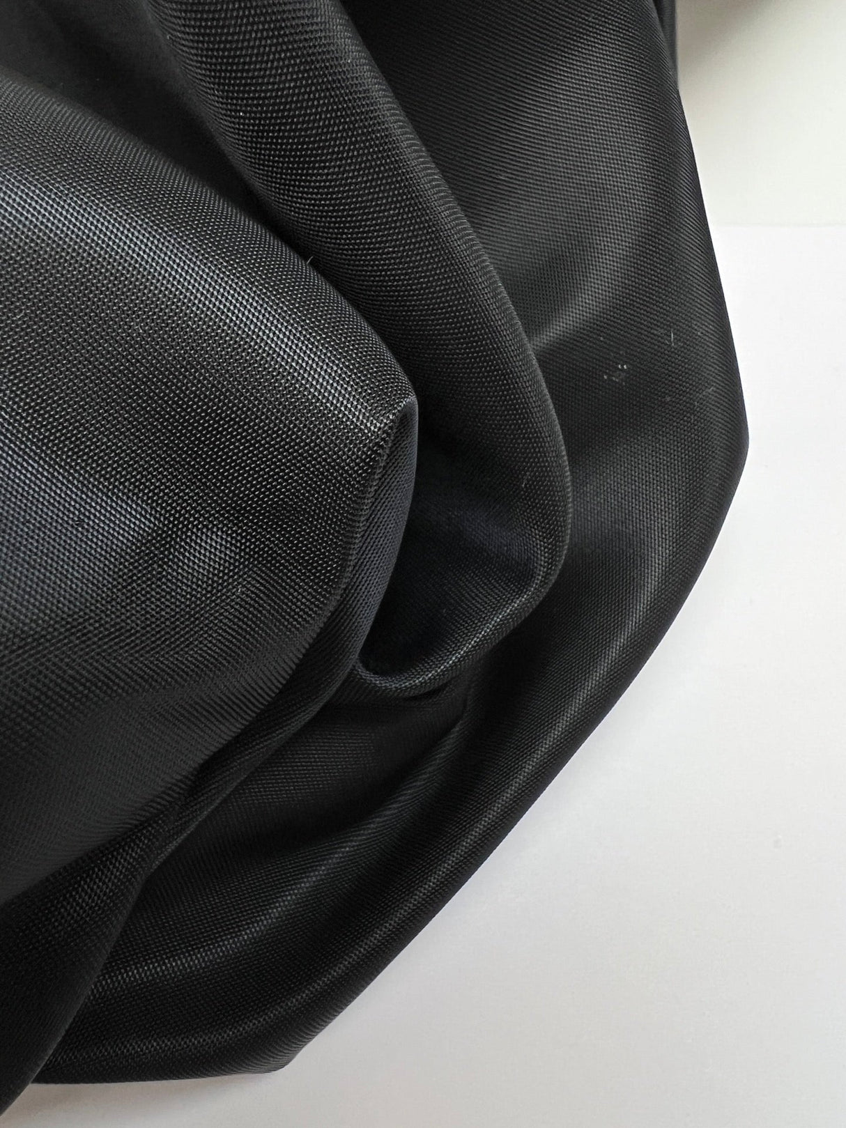Polyamide Satin Twill Black Woven