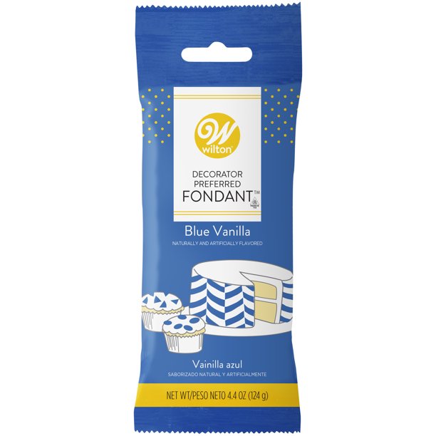 Wilton Blue Ready-to-Use Fondant – 4.4 oz.
