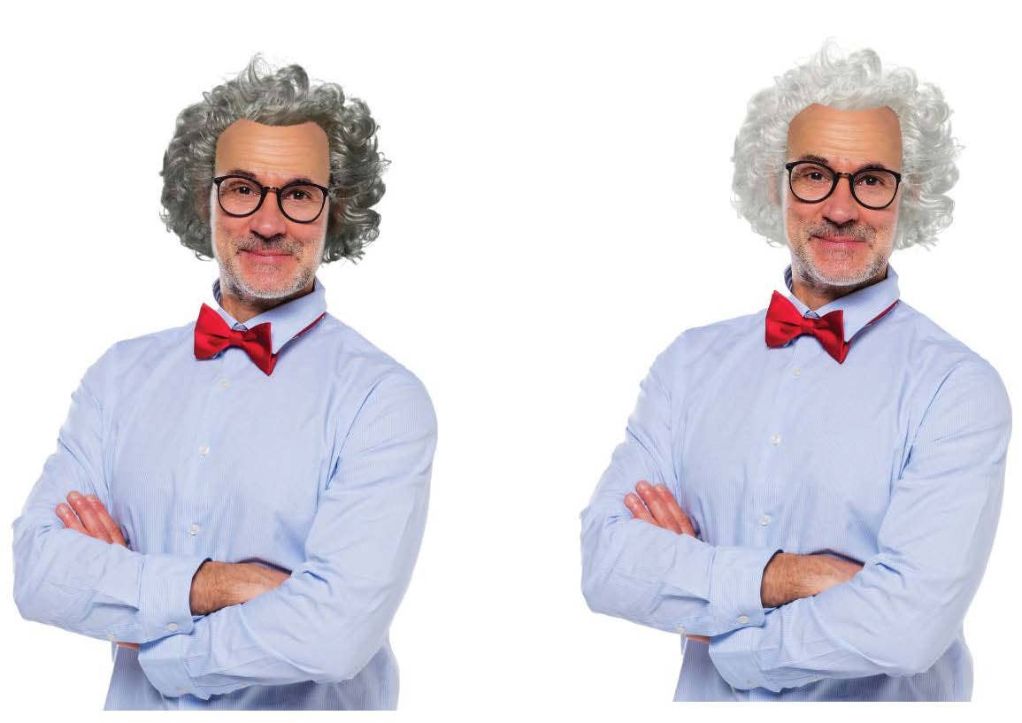 Old Man Wig - Adults