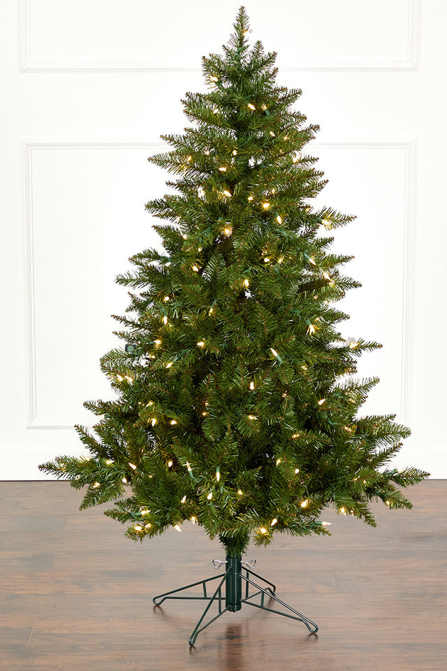 5' Christmas Tree with 250 Color-Changing LED Lights