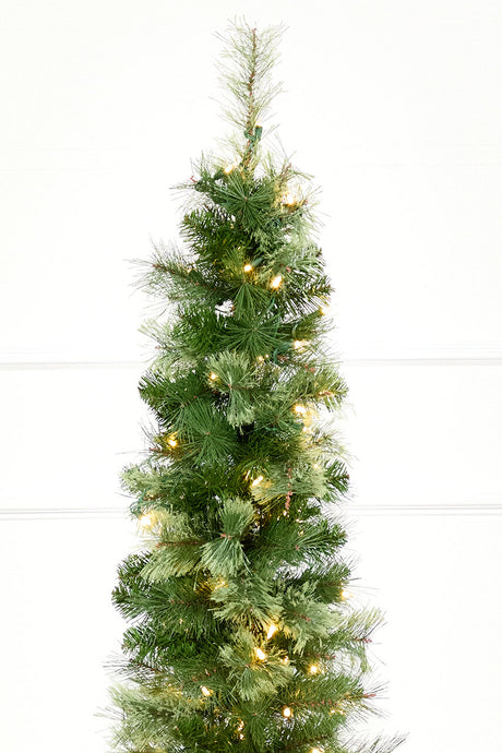 6' Whistler Pine Christmas Tree with 150 Warm White LED Lights