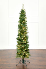 6' Whistler Pine Christmas Tree with 150 Warm White LED Lights
