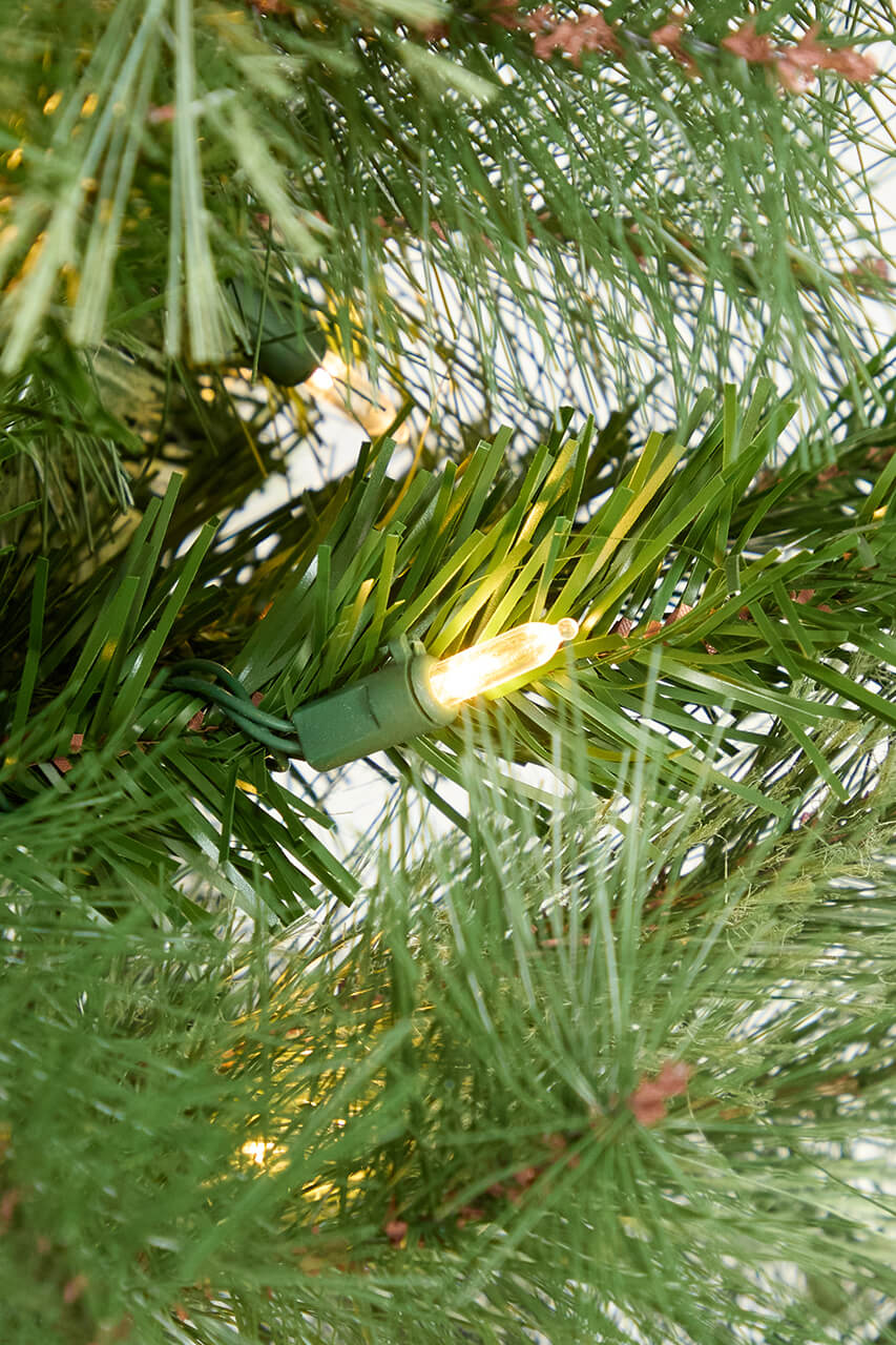 6' Whistler Pine Christmas Tree with 150 Warm White LED Lights