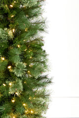 8' Whistler Pine Christmas Tree with 200 Warm White LED Lights