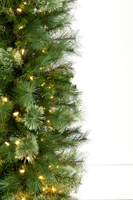 8' Whistler Pine Christmas Tree with 200 Warm White LED Lights