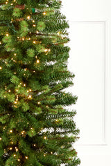 9' Slim Christmas Tree with 700 Color-Changing LED Lights
