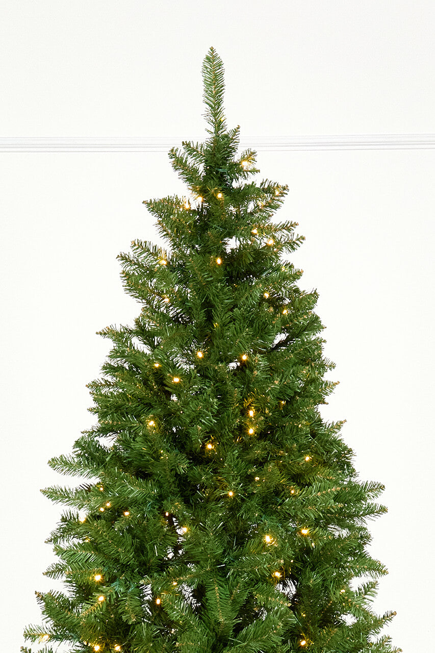 9' Telluride Pine Christmas Tree with 700 Warm White LED Lights