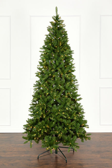 9' Telluride Pine Christmas Tree with 700 Warm White LED Lights