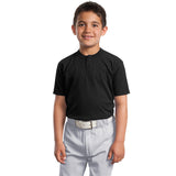 Sport-Tek® Youth Short Sleeve Henley