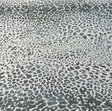 Sunbrella Instinct Willow Leopard Acrylic Fabric - Green, Blue-Gray, Off-White Leopard Print, 54" Width (1 Yard)