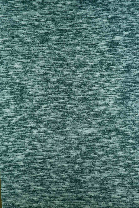 1 yarda de tela de punto sólida melange cepillada para suéter, mezcla de rayón, poliéster y spandex, 58/60'' de ancho  
