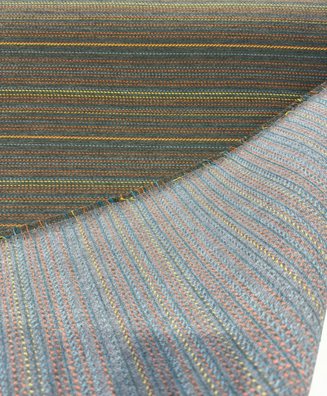 Sunbrella Achiever Acrylic Fabric - Aloe Stripe, Vertical Stripes, 54" Width (1 Yard)