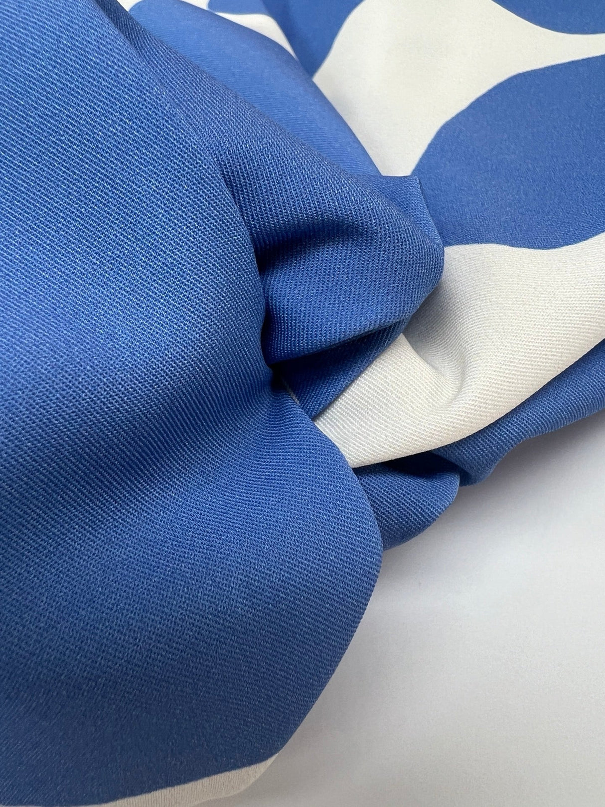 Printed Polyester Elastane Twill