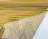 Sunbrella Prismatic Dijon Solution-Dyed Acrylic Fabric - Dijon Yellow Vertical Stripes, 54" Width (1 Yard)
