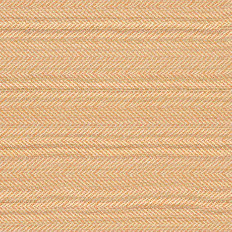 Posh Persimmon Sunbrella Herringbone Acrylic Fabric - Orange Herringbone Chevron, 54" Width (1 Yard)