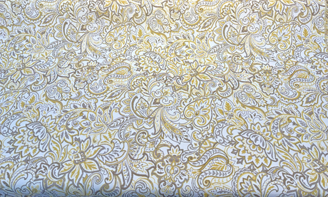 Tamara Acrylic Fabric - Nugget Paisley Floral, 54" Width (By The Yard)