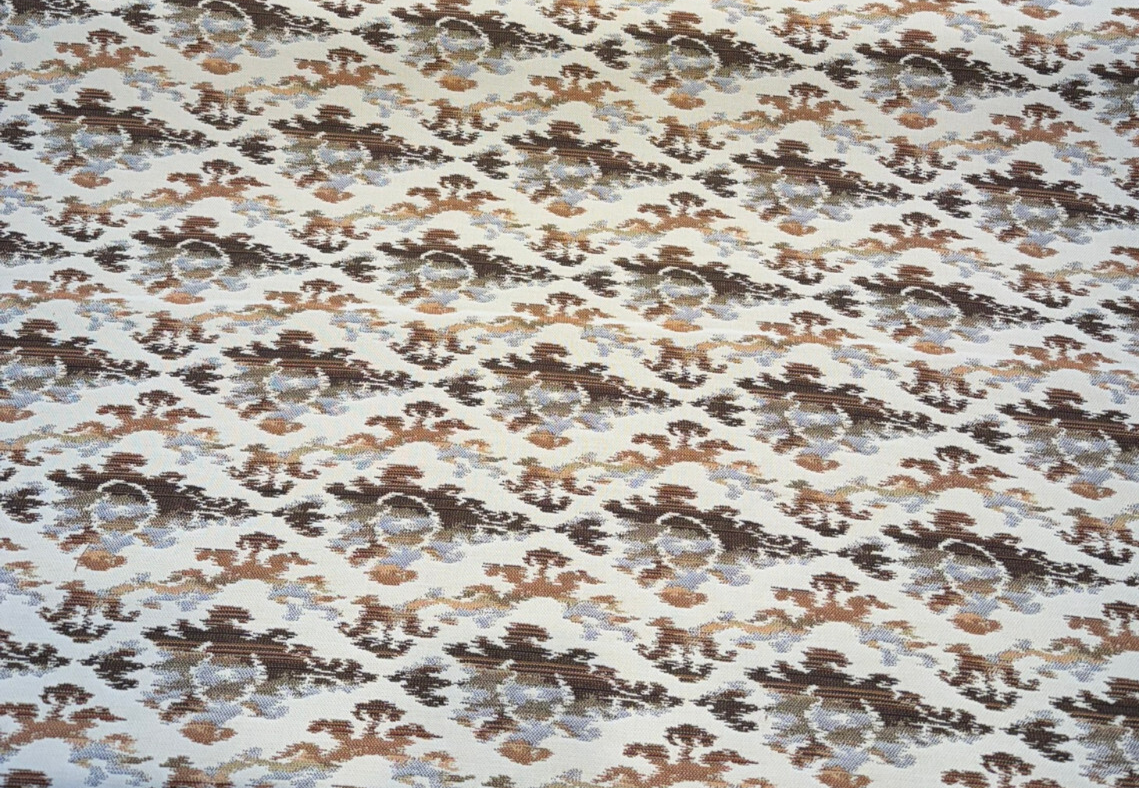 Sunbrella Zahara Teak Sunbrella Acrylic Fabric - Teak Ikat Jacquard, 54" Width (1 Yard)