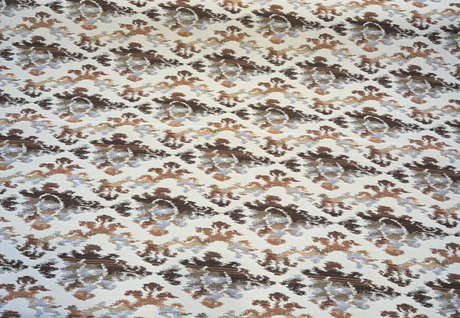 Sunbrella Zahara Teak Sunbrella Acrylic Fabric - Teak Ikat Jacquard, 54" Width (1 Yard)