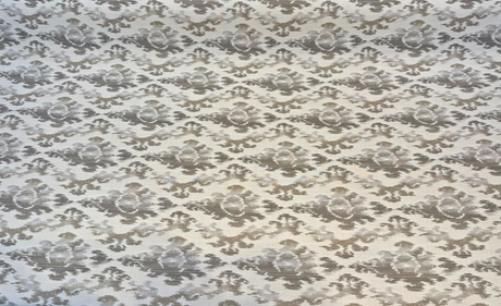 Sunbrella Zahara Acrylic Fabric - Dove Ikat, 54" Width (1 Yard)