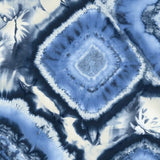 Printed Spandex Tie Dye Palm Fabric