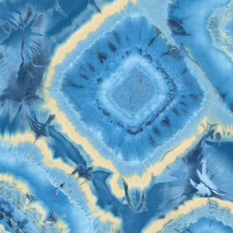 Printed Spandex Tie Dye Palm Fabric
