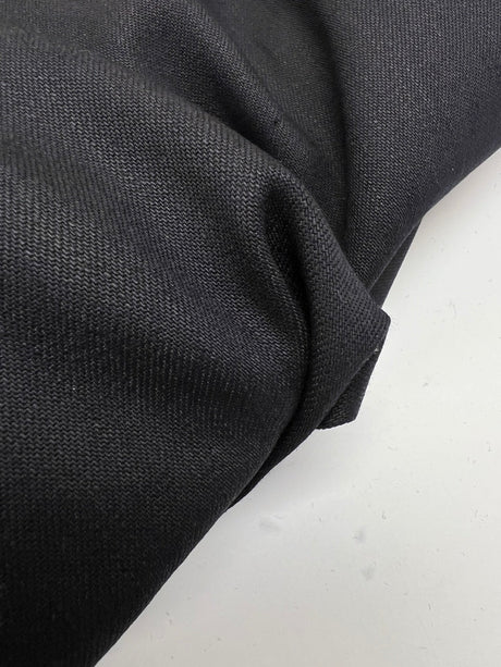 Italian Cotton Denim Purple Blue Stretch