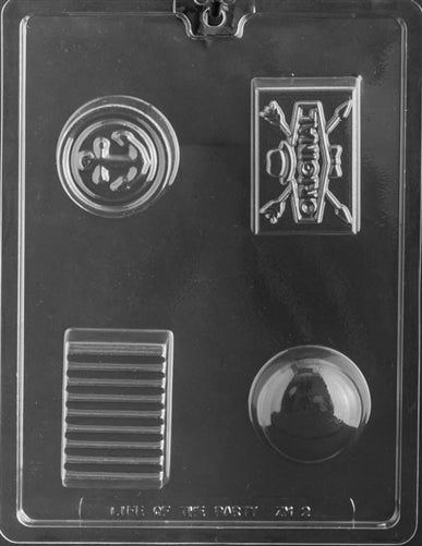 Hipster Shave Bars Soap/Chocolate Mold - LPZM002