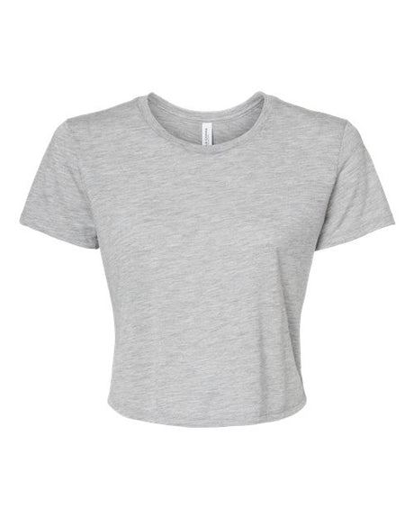 BELLA + CANVAS Women's Flowy Crop Tee