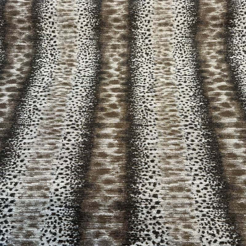 Swavelle Micado Chenille Upholstery Fabric - Brindle Animal Skin, 58" Width (By The Yard)