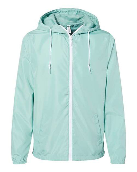 Men's Lightweight Waterproof Windbreaker Full-Zip Jacket