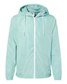 Men's Lightweight Waterproof Windbreaker Full-Zip Jacket