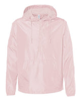 Unisex Lightweight Quarter-Zip Windbreaker Pullover Jacket