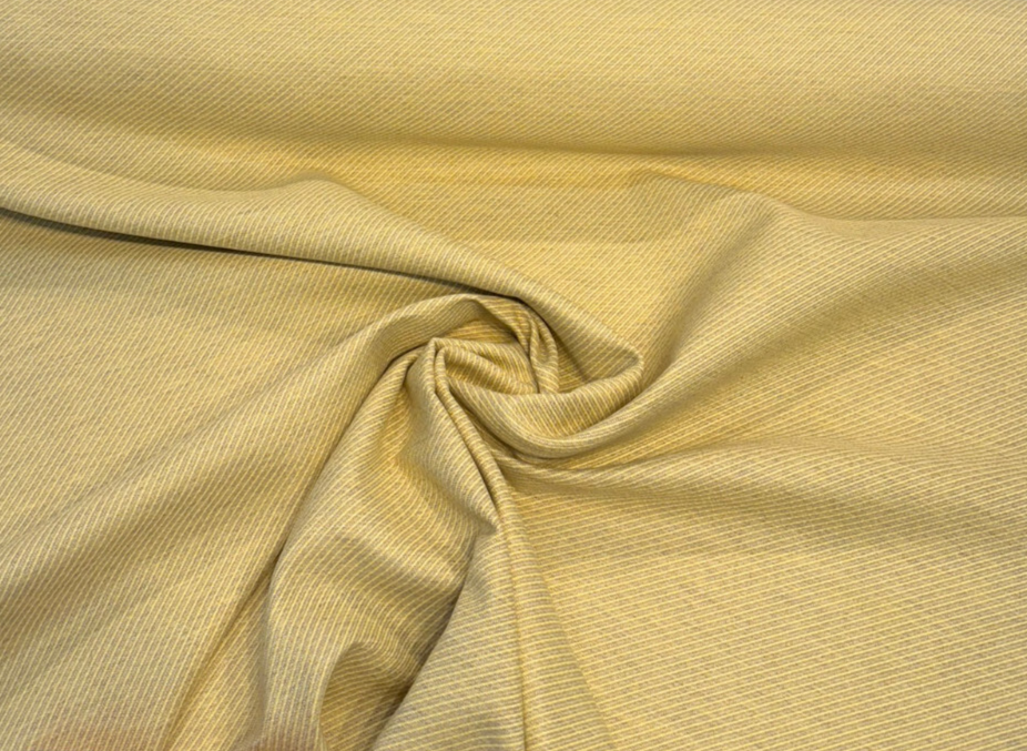 Sunbrella Pindler Mills Sunbrella Acrylic Fabric - Citron Yellow Green, Diagonal Texture, 54" Width (1 Yard)
