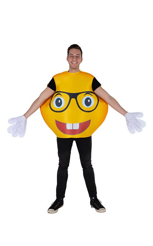 Glasses Smiley Emoji Costume