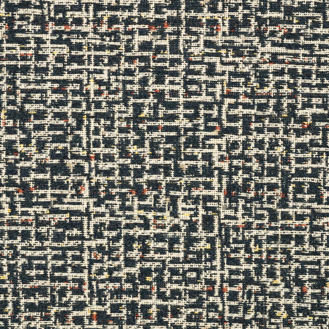 Sunbrella Highlander Midnight Blue Acrylic Fabric - Midnight Blue Tweed, 54" Width (1 Yard)