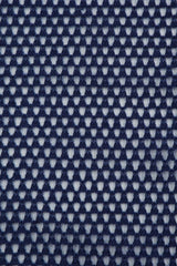 Pointelle Mesh Stretch Knit Navy