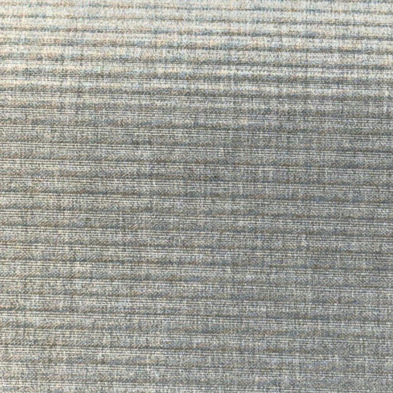 Sunbrella Pindler Ottoman Ridge Solution-Dyed Acrylic Fabric - Dove Gray Horizontal Ribbed Texture, 54" Width (1 Yard)