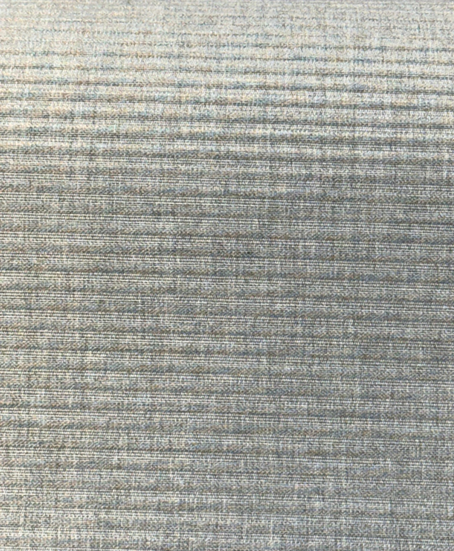 Sunbrella Pindler Ottoman Ridge Solution-Dyed Acrylic Fabric - Dove Gray Horizontal Ribbed Texture, 54" Width (1 Yard)