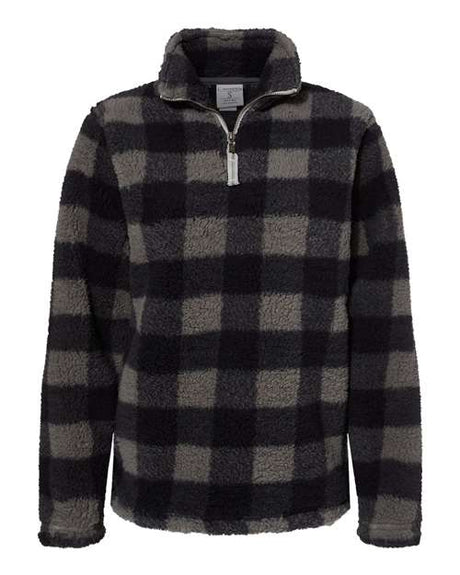 J. America Women's Epic Sherpa Quarter-Zip Pullover